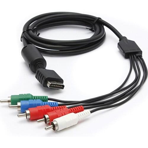1pc Durable HDTV Adapter Portable Games Accessories AV Cable Component Flexible Practical For Sony