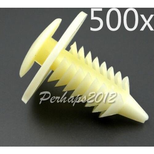 500 pcs 1994-On for Ram for Chrys 6503709 Pickup Truck Door Trim Panel Clips