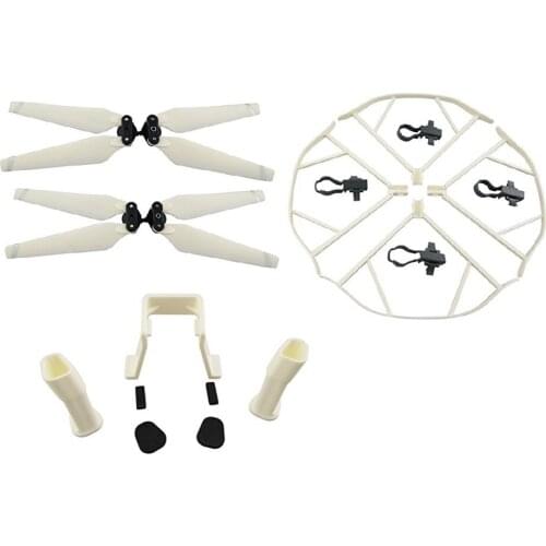 RC accessories 4PCS Blades guard Heightened Extending Landing Gear and 4PCS Blades for DJI Mavic Pro Airplane