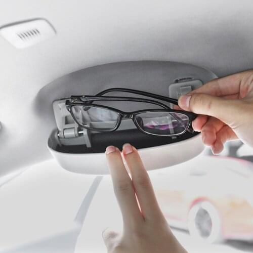 Car glasses case glasses frame storage box For 2016-2019 Alfa Romeo Giulia Stelvio Interior Modification Accessories