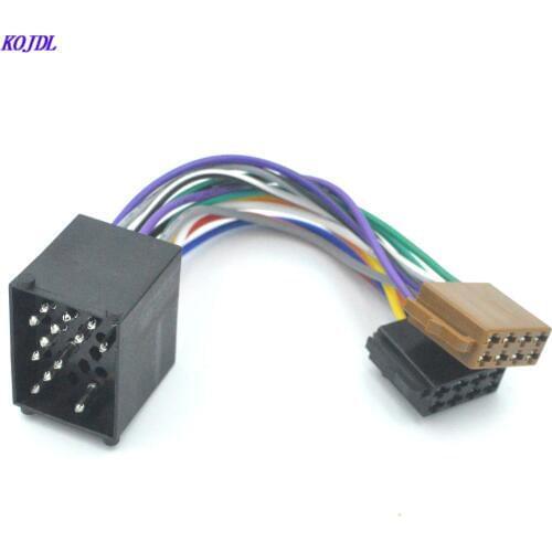 CAR ISO Wiring Harness cable for BMW E36 E46 E39 Land Rover Discovery Radio Adapter cable Plug Car Audio Accessories KOJDL