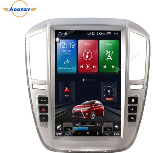 Car Radio For Buick Boulevard 2009-2014 Android 10 Tesla Style Vertical Screen GPS Navigation Buit-in Carplay Multimedia Player