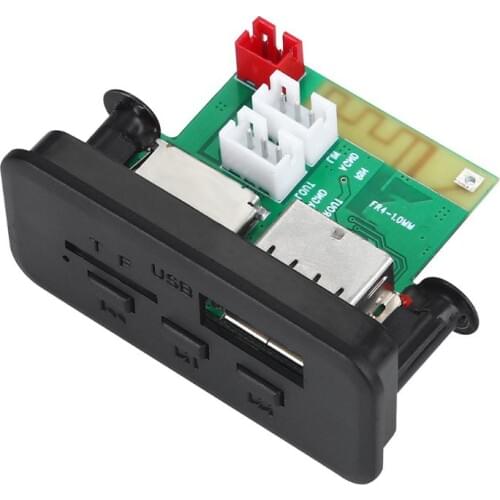 Bluetooth 5.0 Car Radio MP3 Player 5V 12V MP3 WMA Decoder Board Module