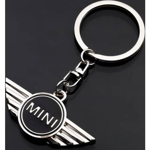 Keychain Crest Keyring Keyfob Key Chain Metal Car Logo Pendant Gift For Mini Cooper R56 R50 R53 F56 F55 R60