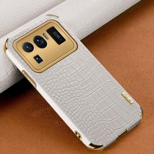 Protective Phone Case For Xiaomi Mi 11 Lite Pro Ultra Shockproof Crocodile leather Cover For Redmi Note 10 Pro Max s Mi11 Ultra