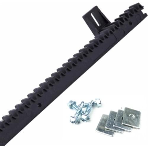 Nylon gear rack rail for auto sliding gate opener 1 m per pc 1 order