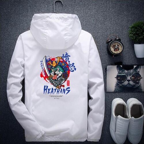 2019 New Men Jacket Hooded Jackets Windbreaker Casual Coat for Male Outerwear Streetwear Bomber Jacket Plus Size 7XL