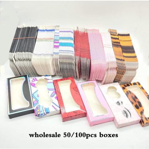 New style 25mm mink eyelashes packaging paper box Case wholesale 10/30/50/100pcs Bulk Custom Logo Empty lashes box