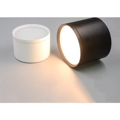 Surface Mounted Ceiling light Downlight SMD5730 7W 9W 12W 15W 18W 20W AC85-265V COB Led indoor lighting Spot light +led drive