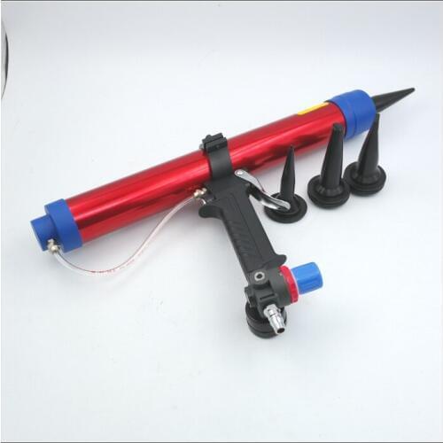 Professional 600ML pneumatic air glass glue guns,air caulking gun, glass glue tools