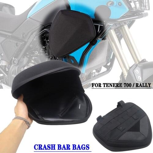 Crash Bar Bags FOR YAMAHA TENERE 700/RALLY 2019 2020 Motorcycle Frame Storage Package Crash Bar Bags FOR YAMAHA TENERE 700/RALL