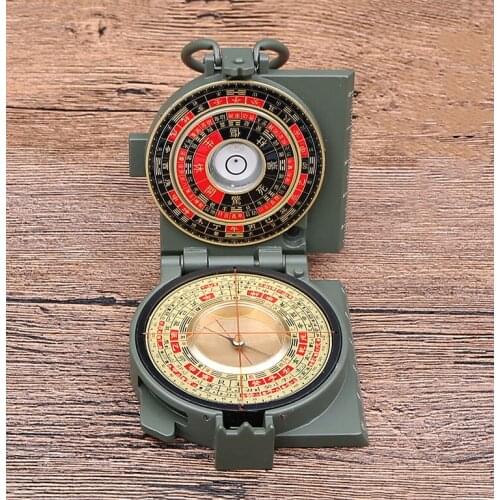 Qimen dunjia compass, Xunlong Dianxue Bagua Fengshui high precision portable pocket pure copper professional compass