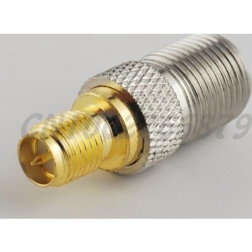 RF electrical RP-SMA-F adapter RP-SMA female jack to F female straight adapter