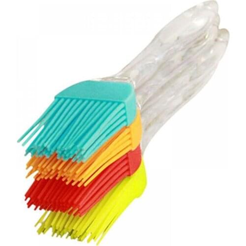 Silicone Silicone Barbecue Brush Baking Bakeware Bread Cook Pastry Oil Cream BBQ Tools Brush Kitchen Tool Colorful
