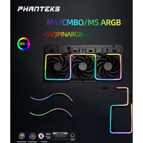 PHANTEKS M5 light strip 550mm ARGB magic color streamer neon uniform light chassis decorative light bar