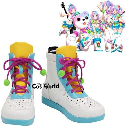 BanG Dream! Girls Band Party Hello Happy World Seta Kaoru Matsubara Kanon Okusawa Misaki Anime Customize Cosplay Shoes Boots