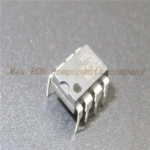 10PCS/LOT VIPER20A VIPER20 DIP-8 switching power supply 20W smart chip New In Stock