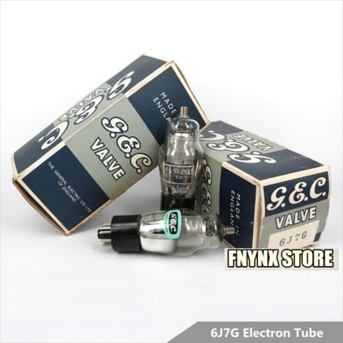 2PCS Original England Precise Pairing GEC Valve Electron Tube 6J7G