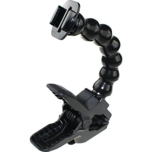For Go Pro Accessories Action Sports Cameras Jaws Flex Clamp Mount for GoPro HERO 8 7 6 5 4 Session 4 3 SJCAM SJ4000 SJ6000