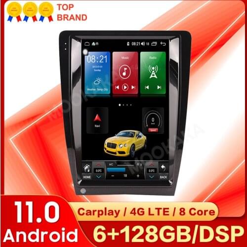 Android 11.0 6+128G For AUDI A3 2003-2013 Car Multimedia Player PX6 tesla Stereo Audio autoradio GPS Navi Head unit Player