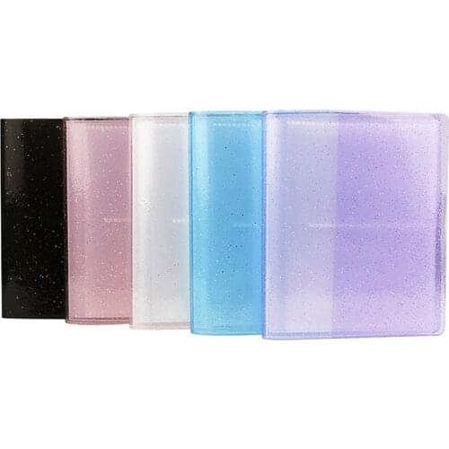 Besegad 64-Pocket Fashion Transparent Jelly Photo Picture Film Album for Fujifilm Instax Mini 11 Camera Accessories