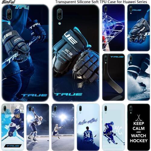 Hot ice Hockey Rink sport Soft Silicone Phone Case for Huawei Mate 10 20 Lite Pro Enjoy 9S Y9 Y7 Y6 Y5 2019 2018 Pro 2017 Cover