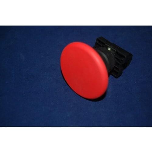 1PC 22MM Mushroom 60mm head Switch Spring return PUSH BUTTON SWITCH FITS XB2ER42