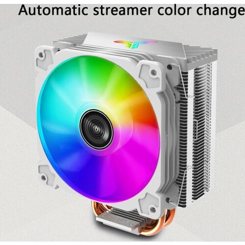 Jonsbo CR1000 120mm PWM 12V Silent 4Pin LED Fan Computer Air Cooling 4 Heat-pipes CPU Cooler Radiator for LGA/1151/1155/AM3/AM4