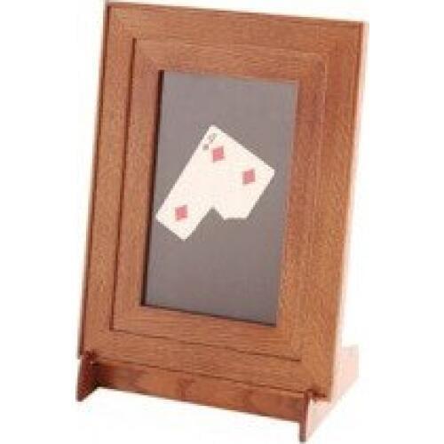 MC Photo Frame Trick -Magic Tricks,Selected Card/Bill Appearing on Glass, Stage ,Gimmick,Accessories,Props,Comedy,Classic Toys