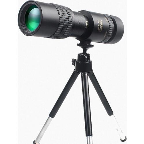 Monocular Telescope Mobile Phone Camera 10-100x30 7-17 Times HD High Bak4 Prism Waterproof Wide View Zoom Single-tube Telescope