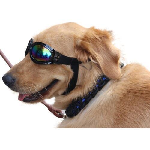 NACOCO Pet Glasses Dog Sunglasses Dog Glasses Golden Retriever Samoyed Sunglasses Goggles Big Dog Sunglasses