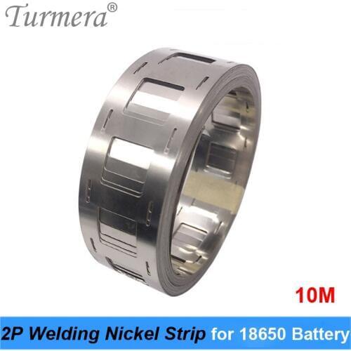 1 Roll 10m 2P 18650 Li-ion Battery Nickel Sheet Plate Nickel Plated Steel Belt Strip Connector spot welding machine Battery AU09