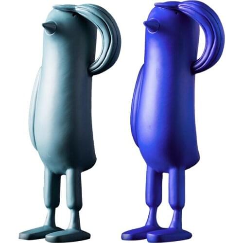 Nordic Creative Resin Penguin Ornaments Modern Minimalist Style Home Decoration Living Room Study Decoration Gifts