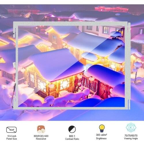 Original BOE BA104S01-200 10.4 Inch LCD Screen High Quality For Medical Devices 800*600 Lcd Displays LVDS LCM Module