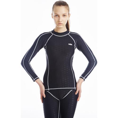 Professional Swimwear Women Swimsuit Sports Racing Competition Sexy Leotard Tight Lady Bodybuilding Bathing top and pant