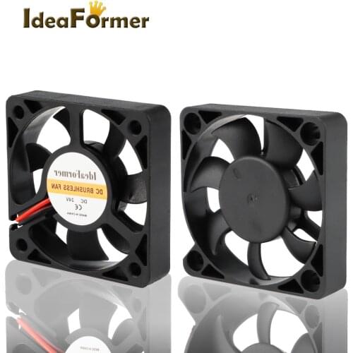 1Pcs 4010 Cooling Fan Radiator 40x40x10mm Fan DC 5V 12V 24V Cable Length 30cm for 3D Printer Parts Reprap J-head Hot end