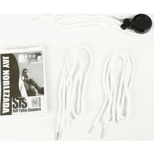 2pcs Magic Self Tying Shoelace can be tied by itself street Magic Tricks Close Up Magia Mentalism Illusion Gimmick Prop Magician