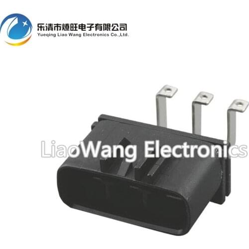 5PCS 3 Pin jacket with car plug car connector terminals DJ7032Y-6.3-10