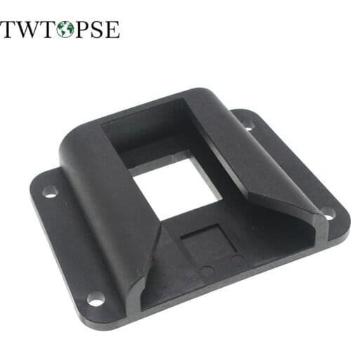 TWTOPSE Bicycle Carrier Block Adapter For Brompton Folding Bike Bag Rack Holder ABS Front Carrier Block mounting With Bolts Part