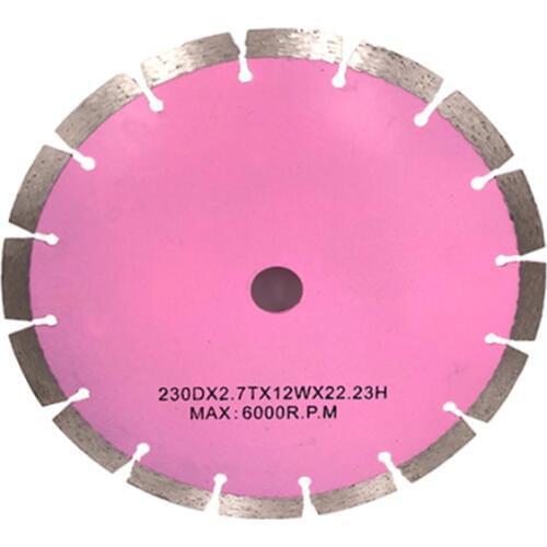 DB34 Manufacturer Cutting Tools Supplier 9 Inch 230mm Sintered Daimond Circular Cutting Disc Fast Stone Cutting Blades 10PCS