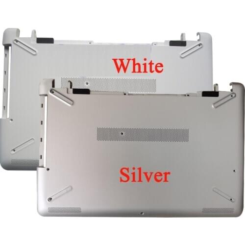 New Bottom Case D Cover For HP 15-BS 15T-BS 15-BW 15Z-BW 250 G6 255 G6 Series Laptop White/Silver