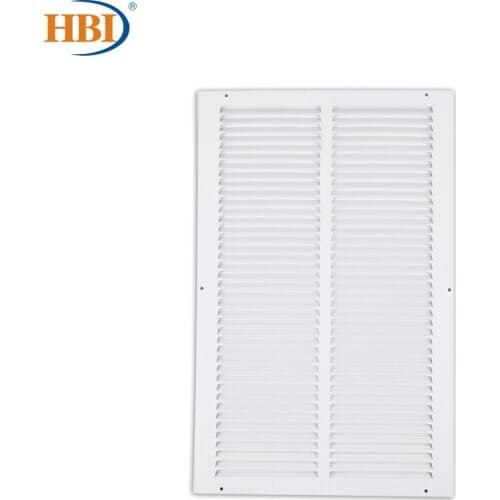 HBI 10PCS W12"xH20" Steel White Finished Return Air Grilles Ceiling Air Vent Ceiling Duct Cover Air Register Ventilation Grilles