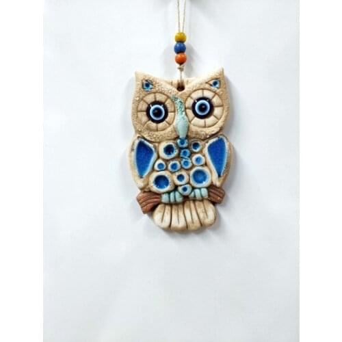 Ired Me Ceramic Mini Owl Decorative wall Decoration 10x15 cm wall graphics gráficos de parede настенная графика