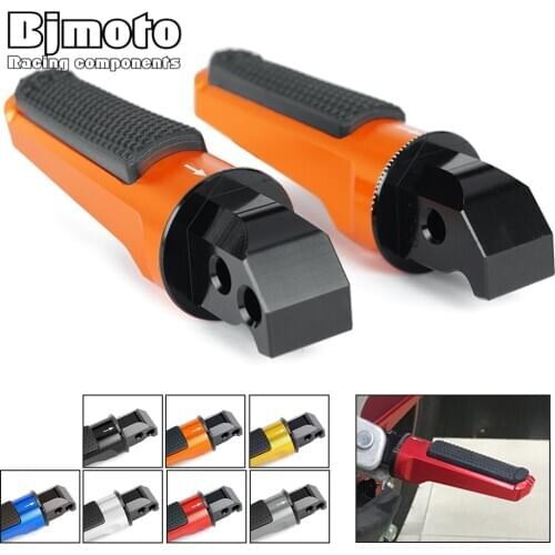 Rear Foot Pegs For HONDA CB600F HORNET CB1000R CBR900RR FIRE BLADE CBR1000RR FIREBLADE Motorcycle Rear Footrest Passenger Pedal
