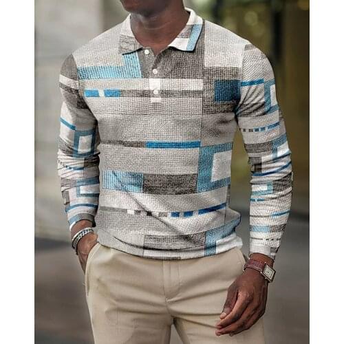 Liva girl Long Sleeve Polos For Men