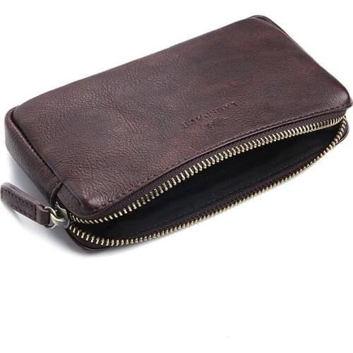 202 Mens Leather Wallet Fashion Coin Purses Holders Famous Brand Purse