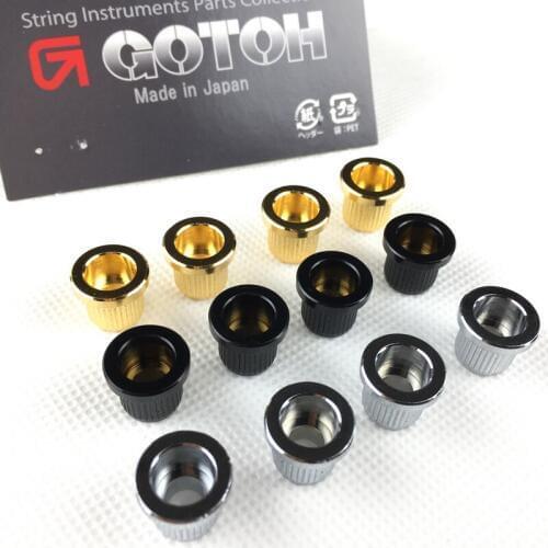 1 Set (4Pcs) GOTOH Through Body String Ferrules / String Bushings For Electric Bass MADE IN JAPAN TLB-2
