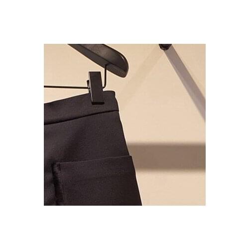 2020 New Autumn and Winter Solid Color All-match Slim Suit Shorts