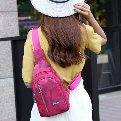 Nylon Crossbody Bags Summer Short Trip Messengers Bag Casual Shoulder Bags Women Anti Theft Chest Bag School