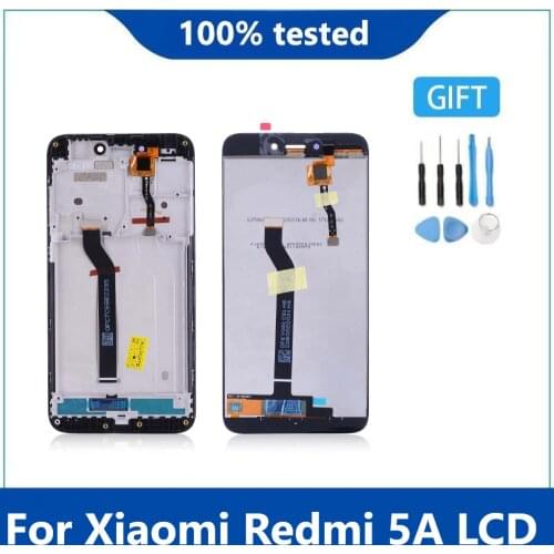 5.0'' Original Display For Xiaomi Redmi 5A LCD Touch Screen Digitizer Replacement for Xiaomi Redmi 5 A LCD With frame Redmi5A